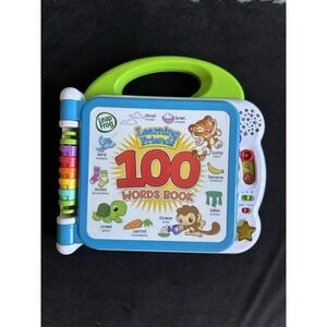 Leap Frog Learning Friends 100 Words Book Works Spanish/English Music 1-6 YO